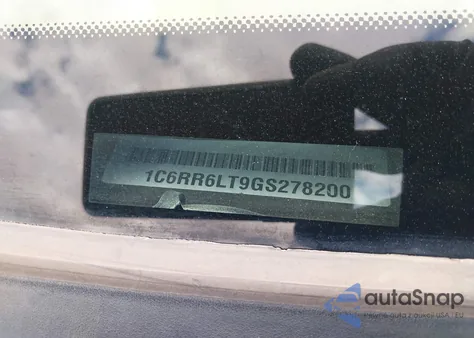 2016 Ram 1500 Lone Star from USA, damaged, VIN 1C6RR6LT9GS278200